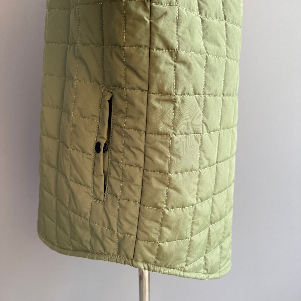 Womens Fayettechill green chore jacket - barn coat - olive - quilted - size L - Picture 7 of 11
